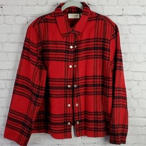 Lemon Grass XL Snap Button Jacket